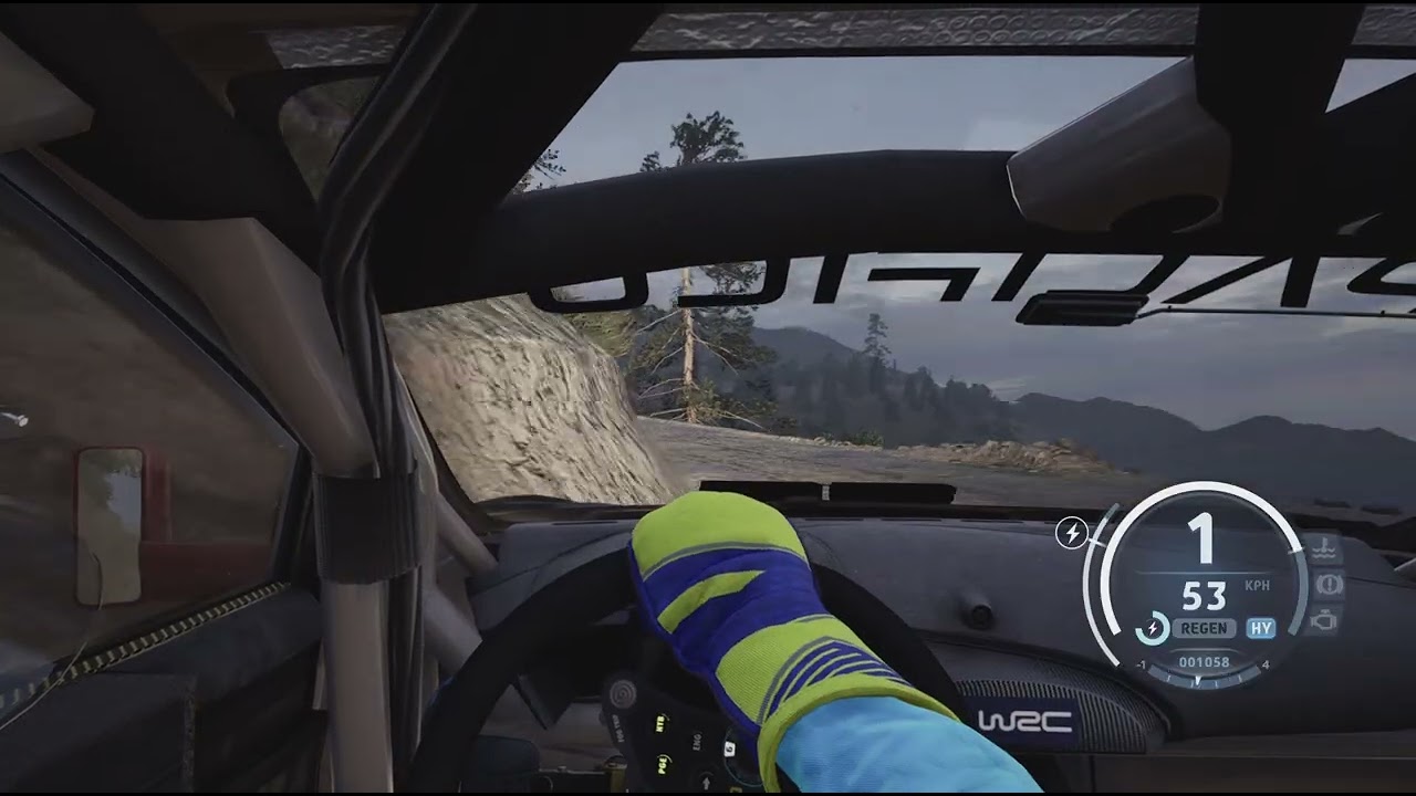 EA SPORTS WRC Delphi Flow state with minor error or 2