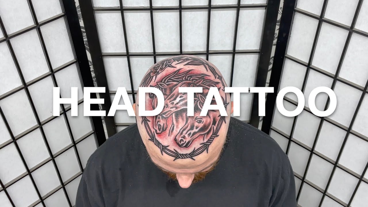 TRADITIONAL HEAD TATTOO