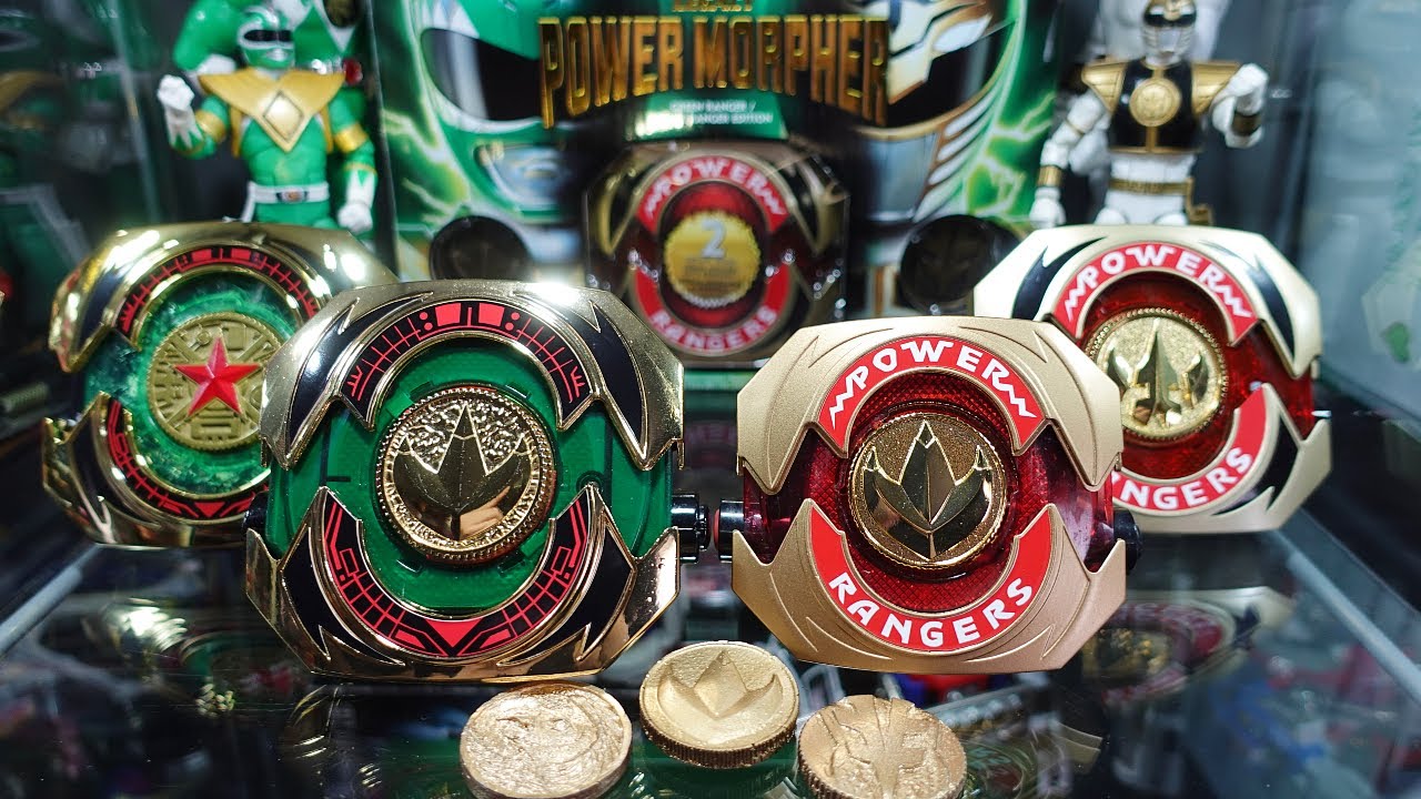 Mighty Morphin Power Morphers + Custom Tommy's Morphers! GOLD!!!!