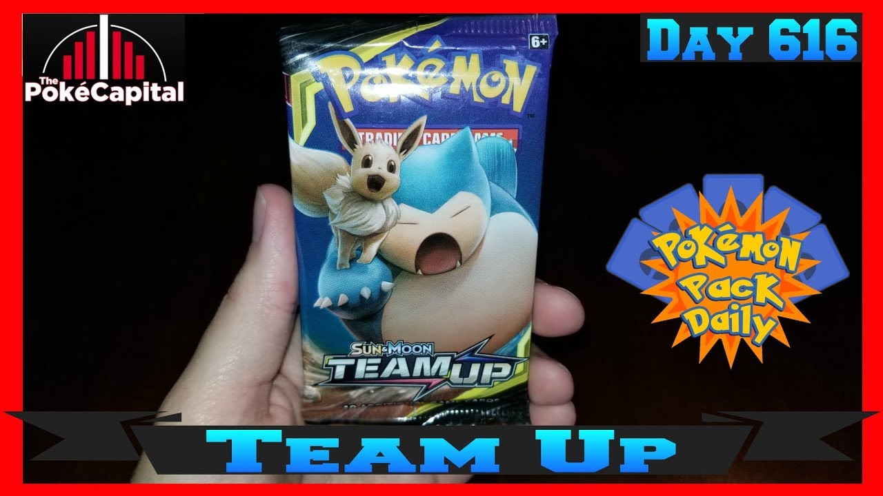 Pokemon Pack Daily TEAM UP Booster Opening Day 616 - Featuring ThePokeCapital