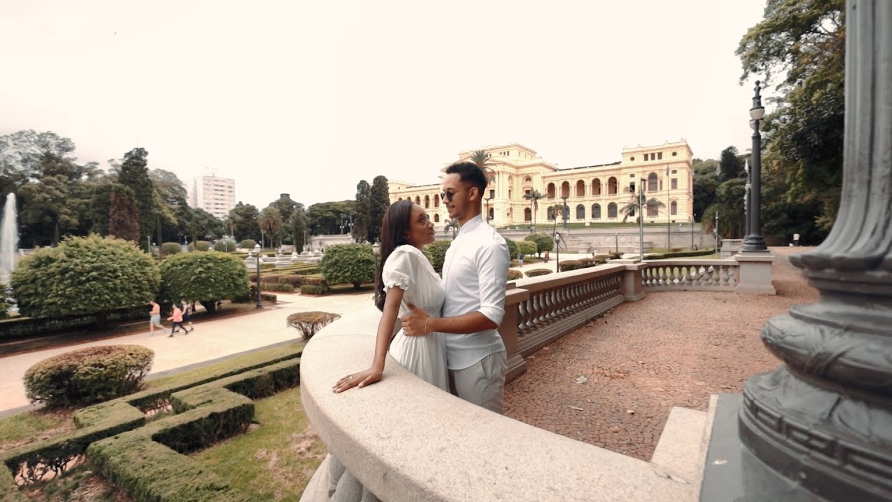 PRE WEDDING NO MUSEU IPIRANGA - SÃO PAULO