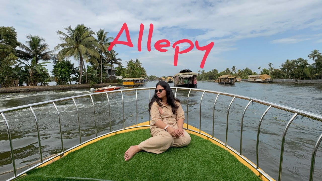 Alleppey Backwaters Vlog | Exploring Kerala’s Venice of the East 🌴🚤