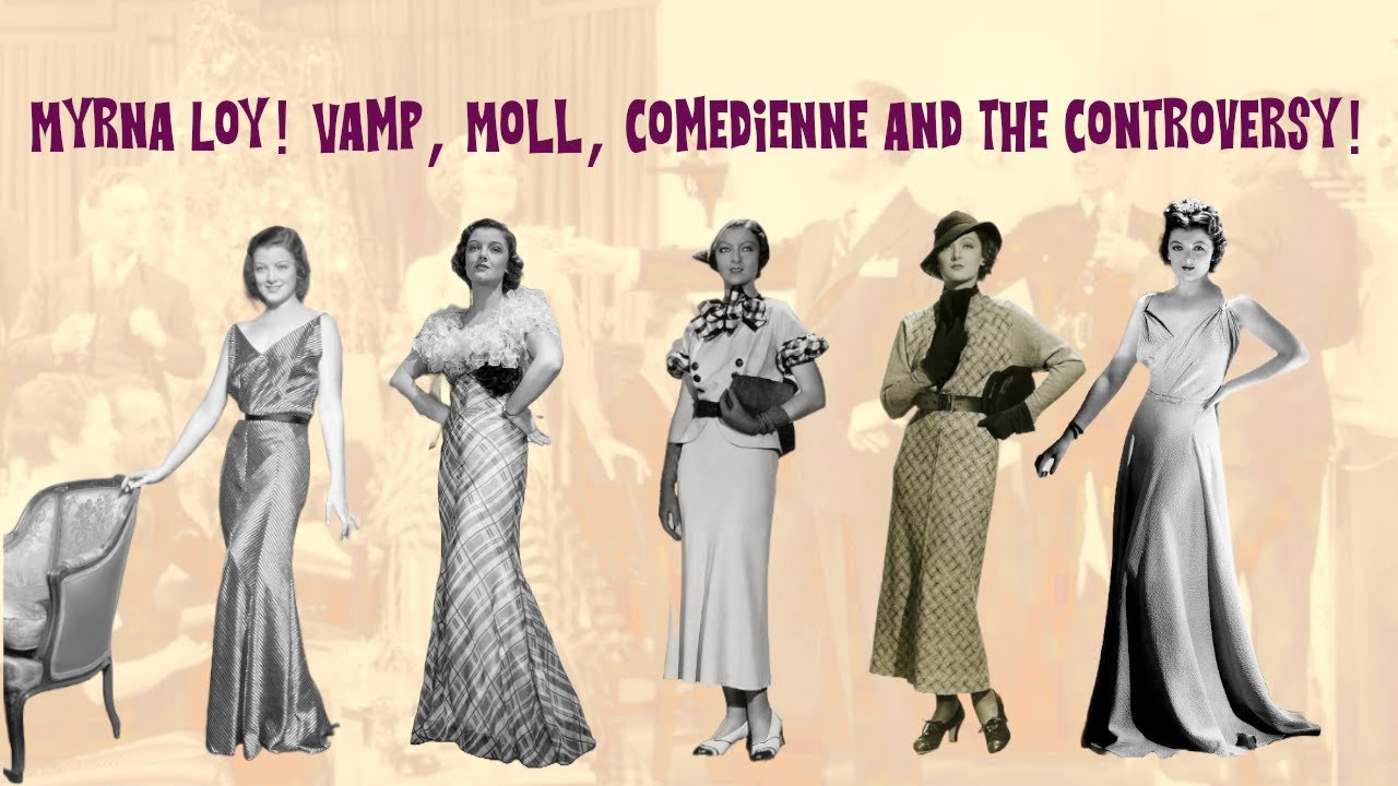 Мирна Лой! Вампирша, комедиантка и полемика!