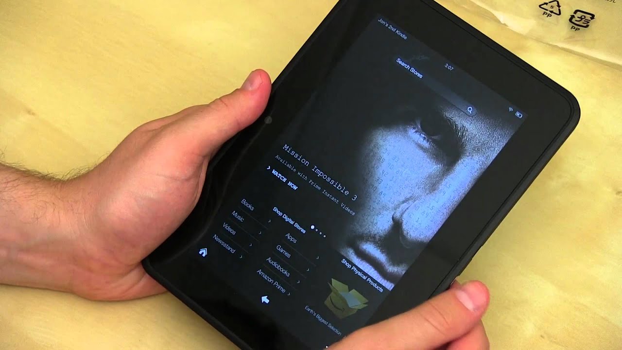 Kindle Fire HD Unboxing & Hands On