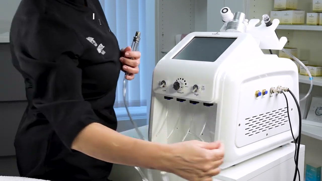Monteil Aqua Facial Unit Setup