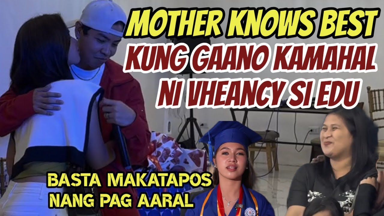 Bilang magulang, siya ang unang naka aalam na mahalaga si Edu kay Vheancy#edcy#kalingapedu#3marias 