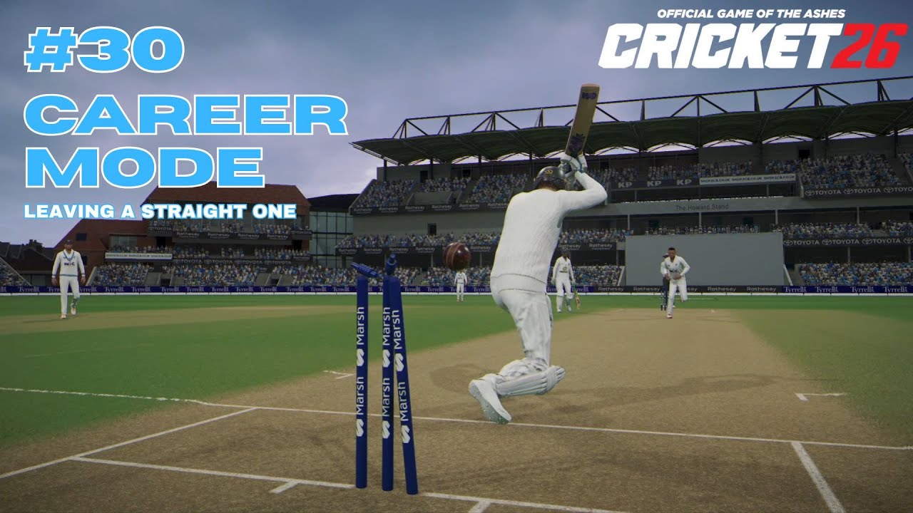 Неудачный отпуск + Безумная погоня за 50 очками - Режим карьеры в Cricket 26 #30