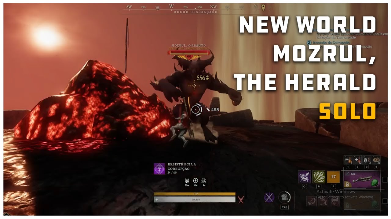 New World PVE solo - Mozrul, the Herald
