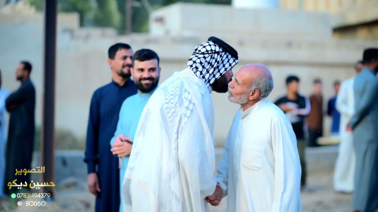 حفل زواج الأخ المهندس حيدر حسين سوادي الخفاجي ذي قار قضاء النصر 
