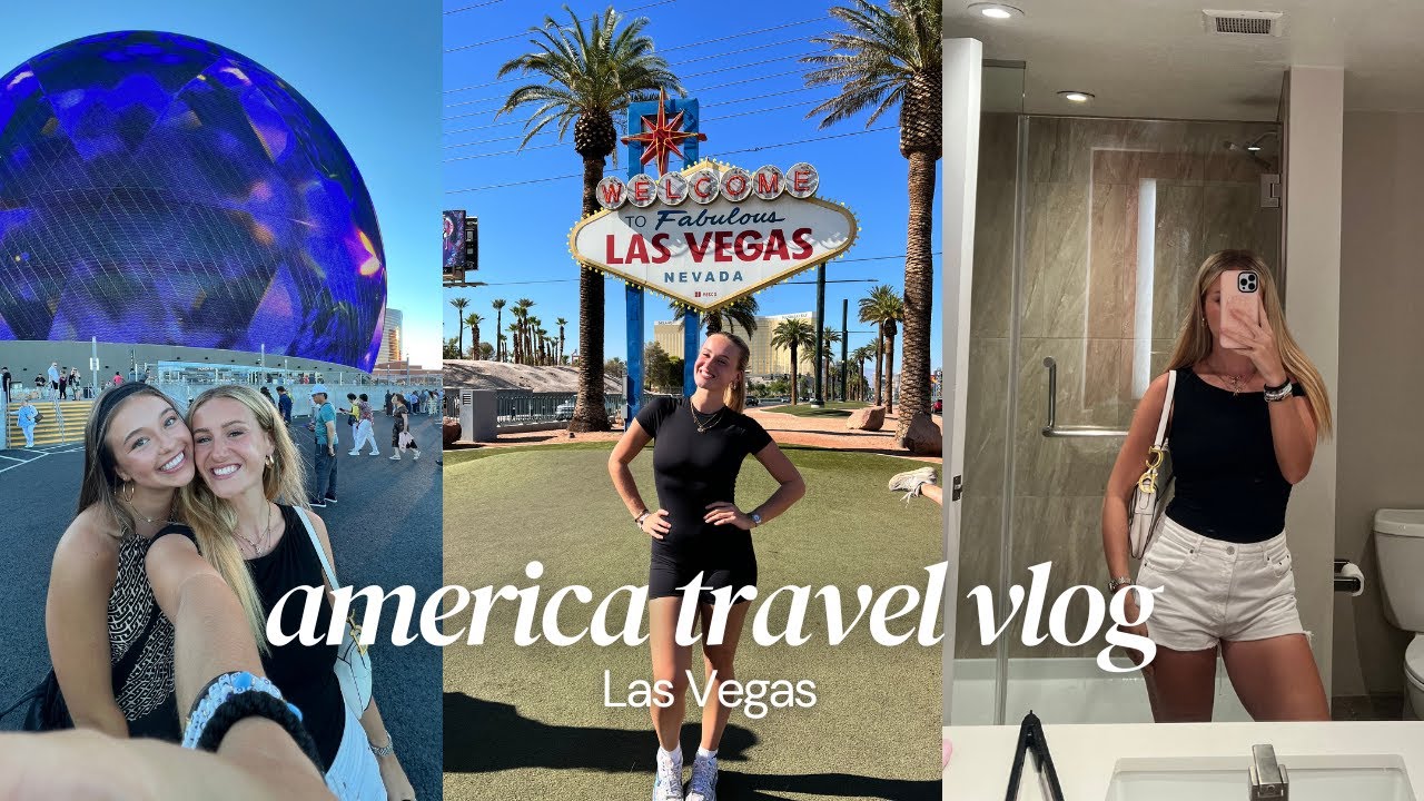 america travel vlog, vegas babyyyy