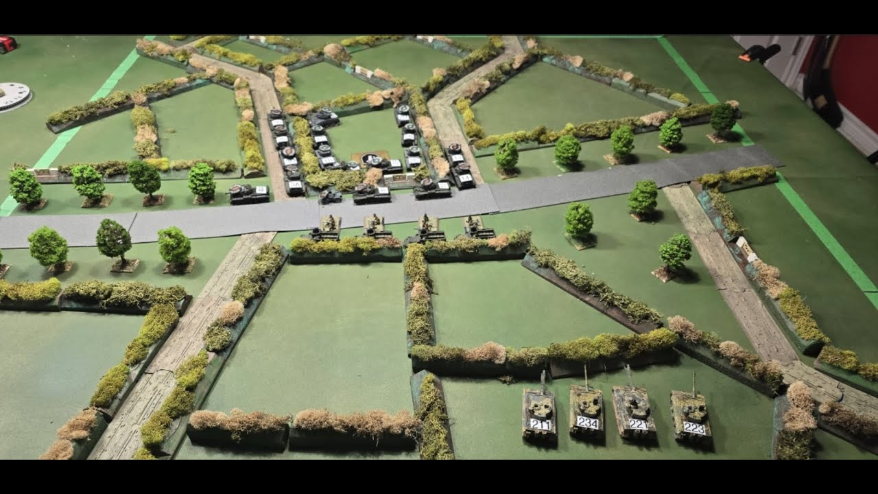 Battlegroup - Battle Report - Point 213 a scenario from Flames of War V3