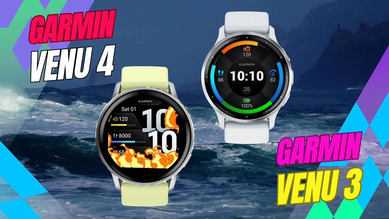 Garmin Venu 4 против Garmin Venu 3