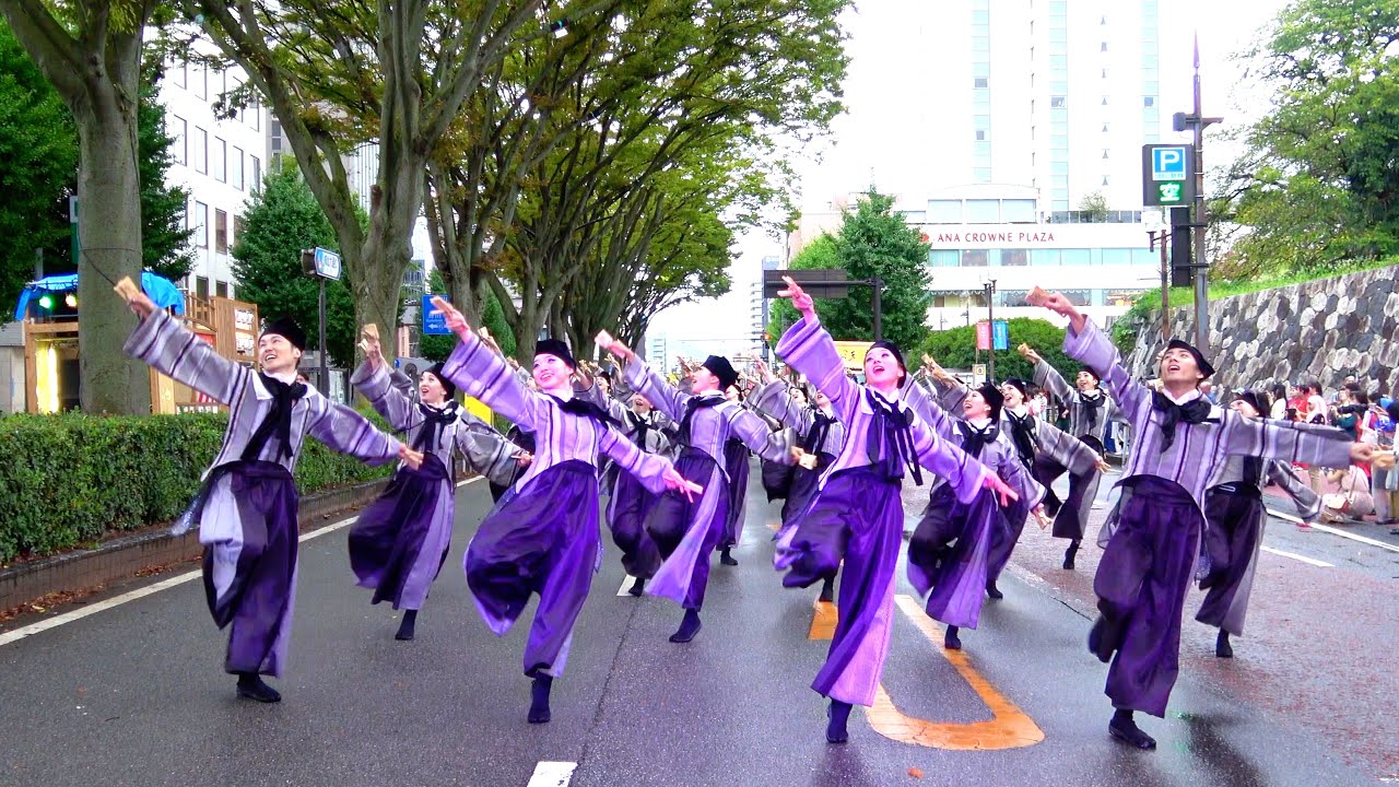 【4K】and As｜『リベルテ！』（第24回 富山のよさこい祭り/城址通り流し西)