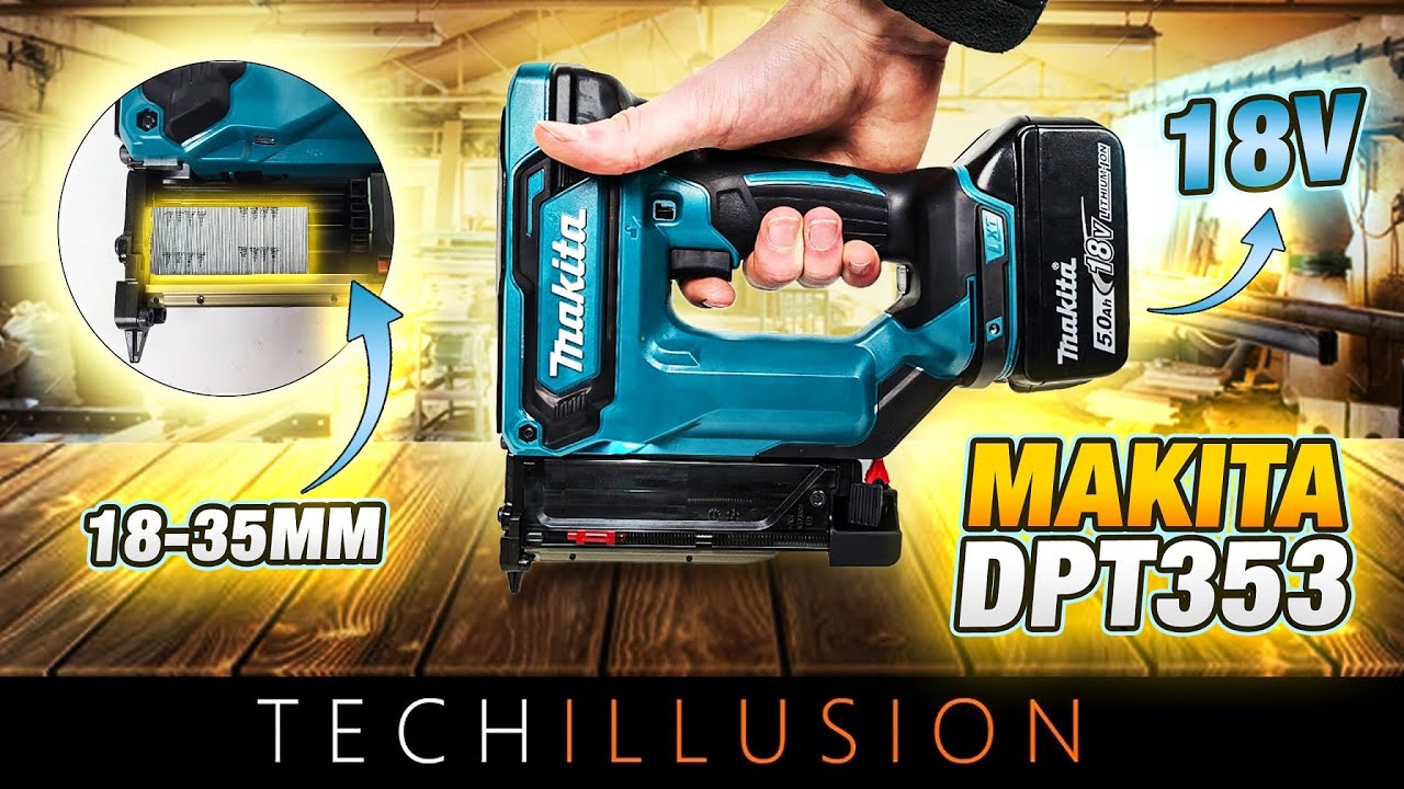 🔥DER KOMPAKTE 18V Pintacker Nagler DPT353 von Makita im Test!😱 - Makita Pintacker DPT353Z- Review