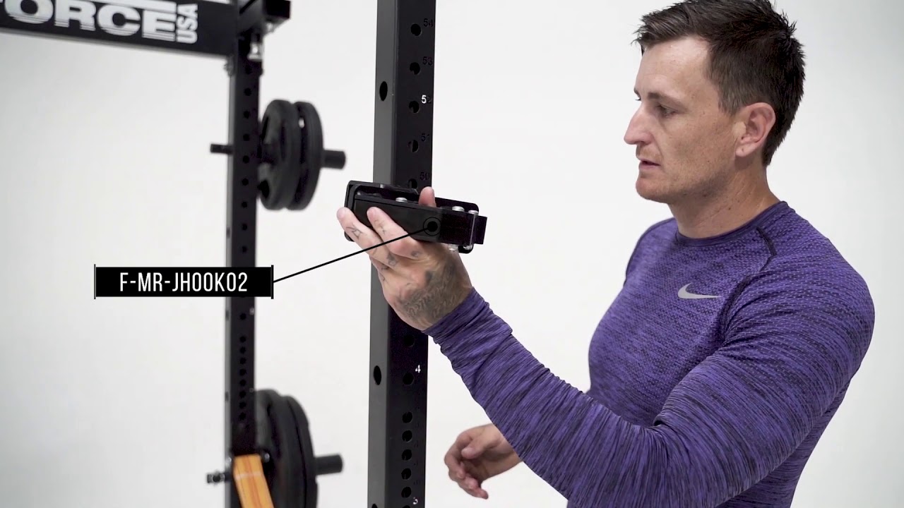 Force USA MyRack SpaceSaver Folding Power Rack Base Unit Walkthrough