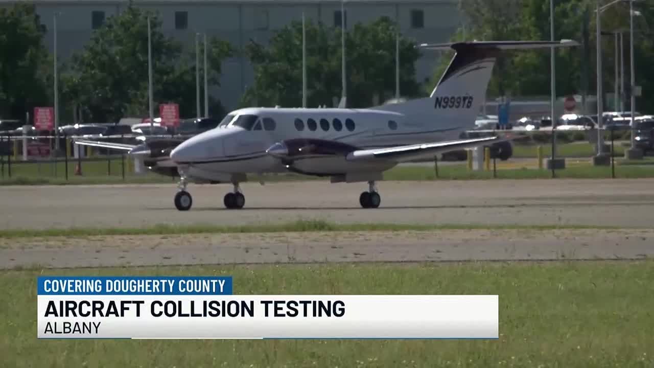 Collision training underway at Albany airport amid recent aircraft collisions