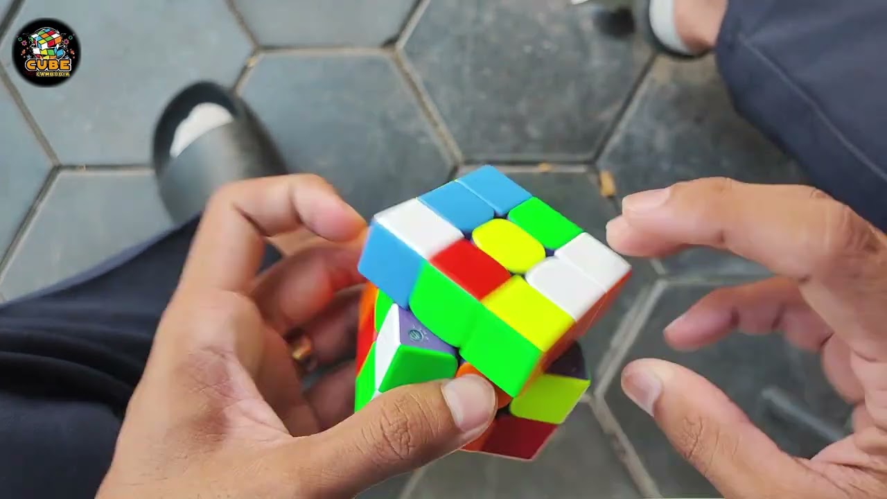 Beginner CFOP រៀនលេងគូប cube ឲ្យលឿន
