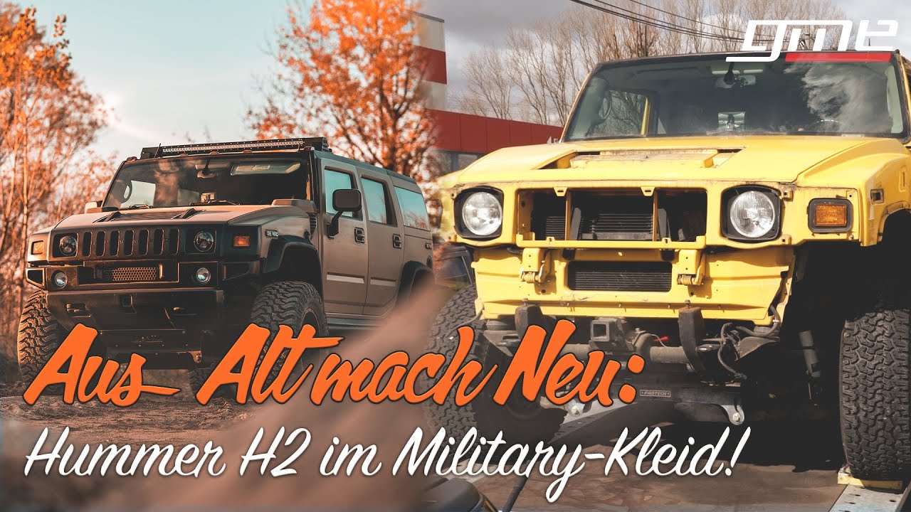 Aus Alt mach Neu: Hummer H2 im Military-Kleid! - GME Performance