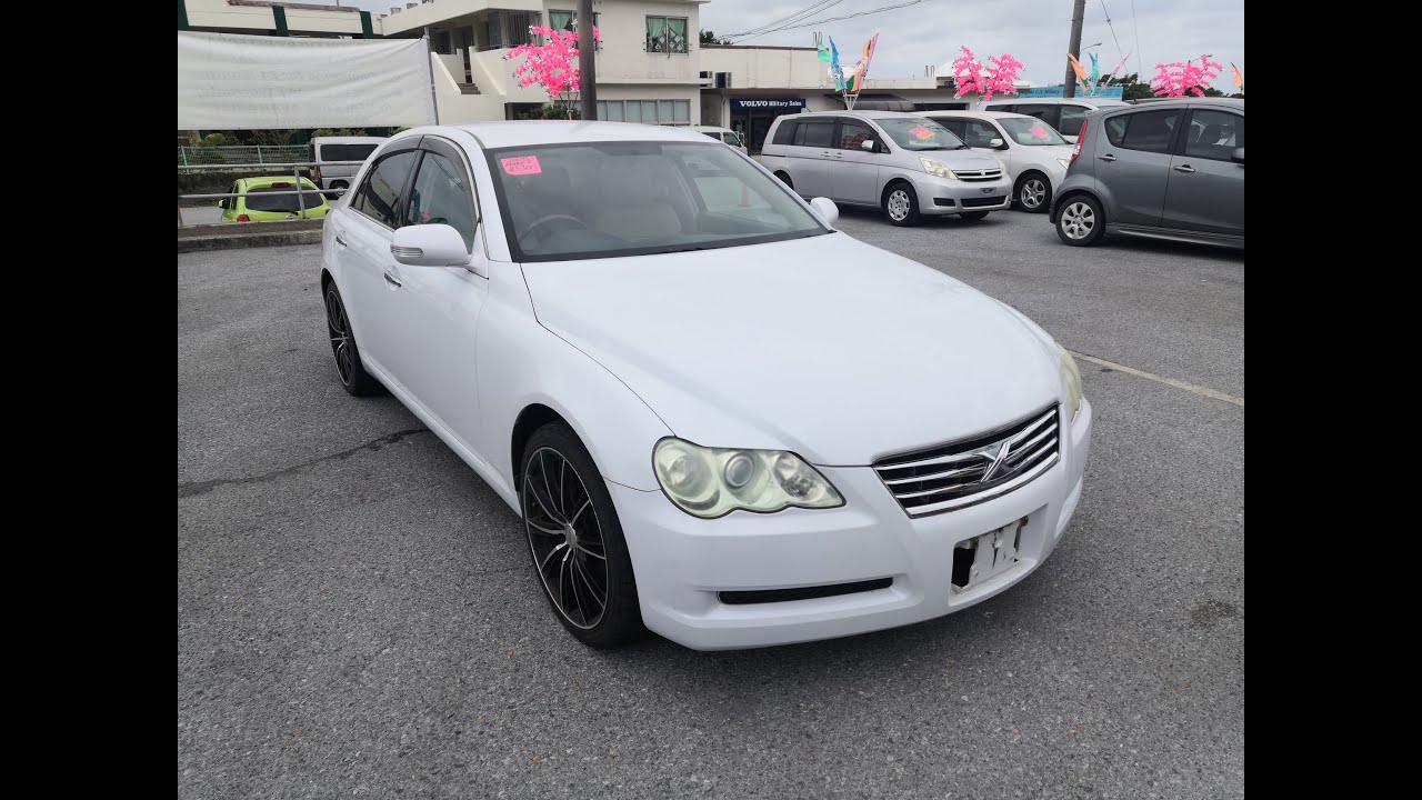 Johnny's Used Cars Okinawa - 2008 Toyota Mark X (15589)
