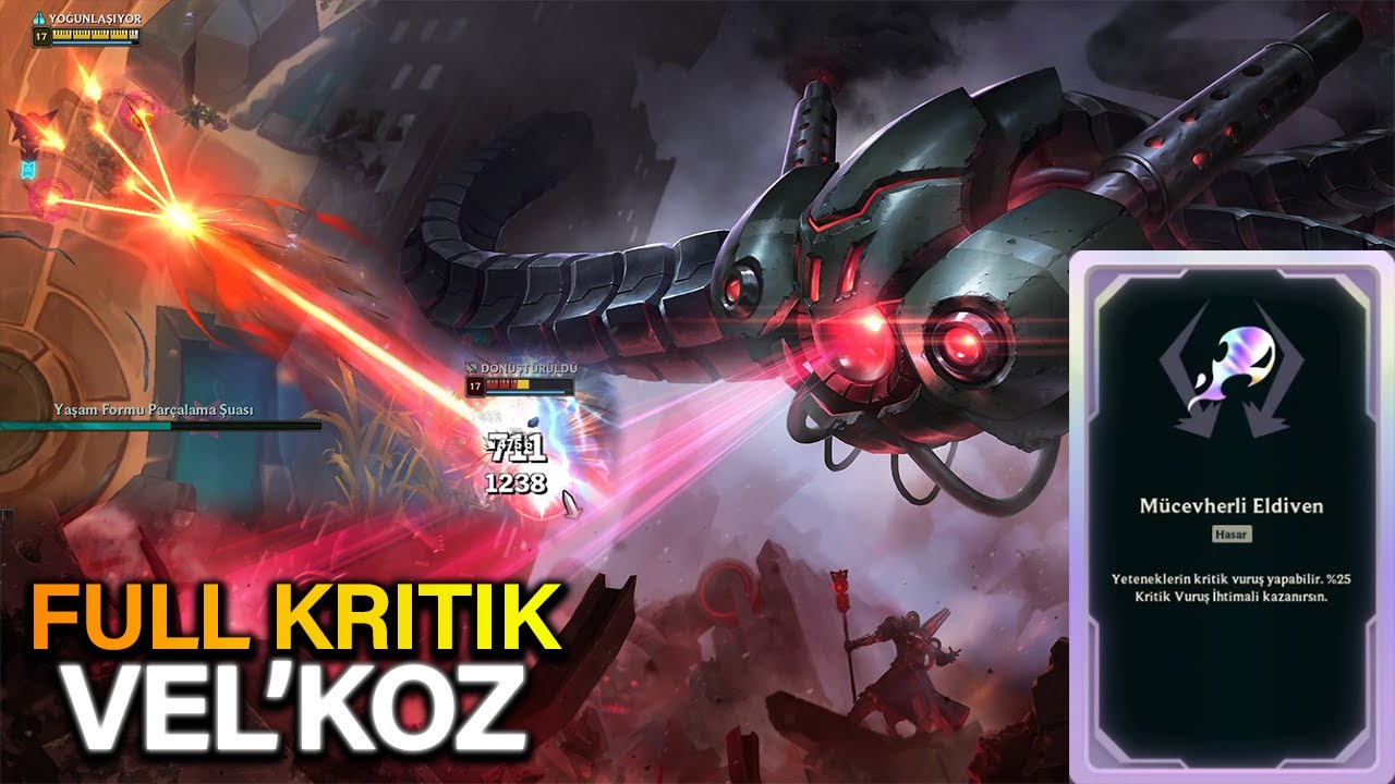 Tank Eriten Full Kritik Vel'Koz ┃LOL ARENA MODU