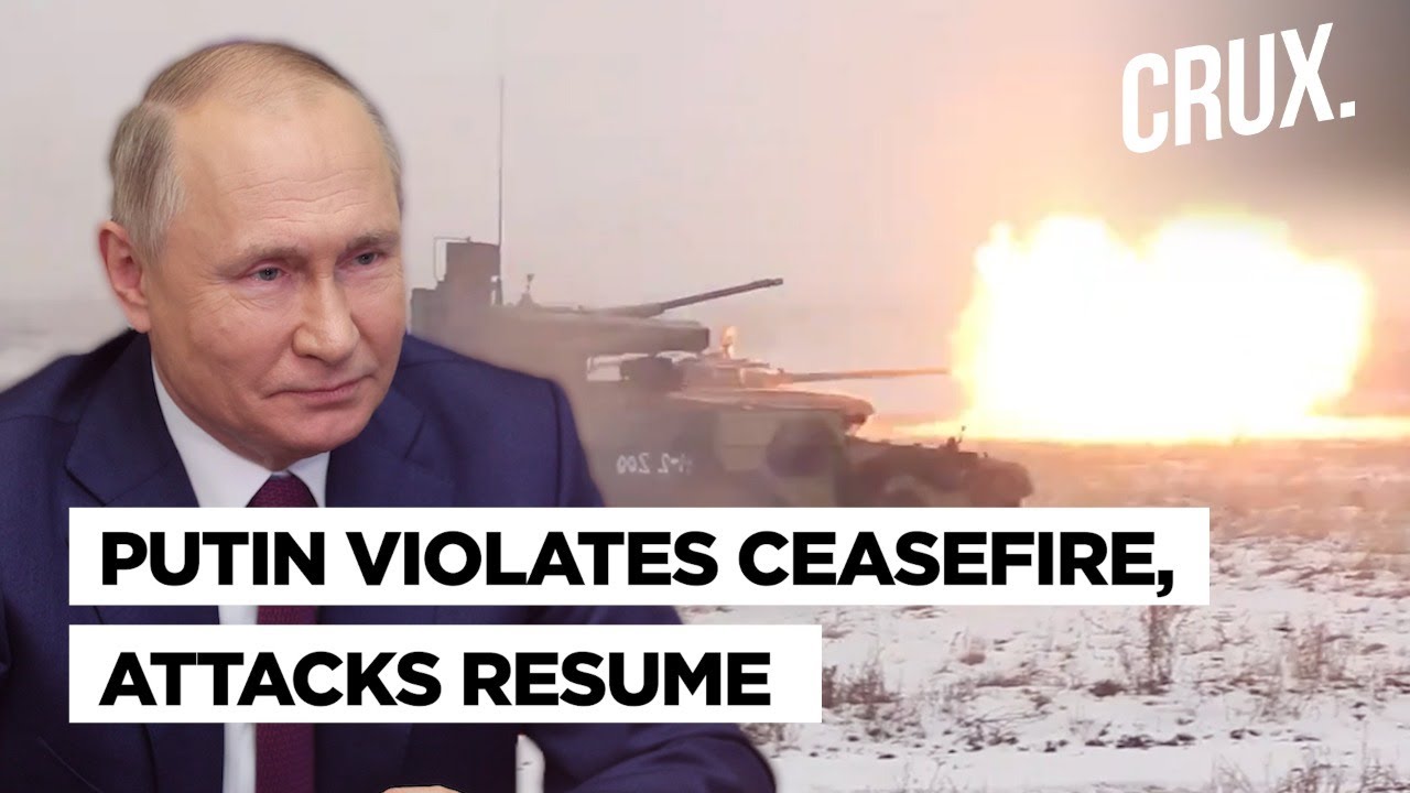 Russia-Ukraine War | Attacks Resume As Putin Breaches Ceasefire, Threatens West Against No-Fly Zone