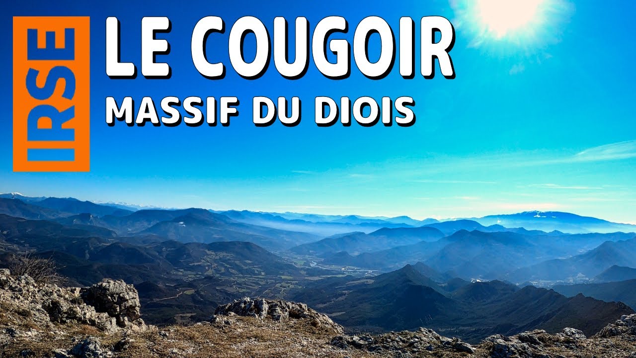 Le COUGOIR au départ de Teyssières - Massif du Diois (Drôme)