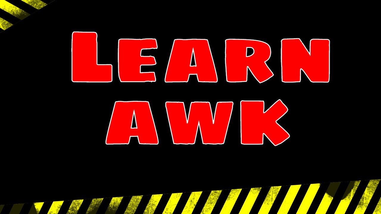 Learn AWK in Linux to Format Output