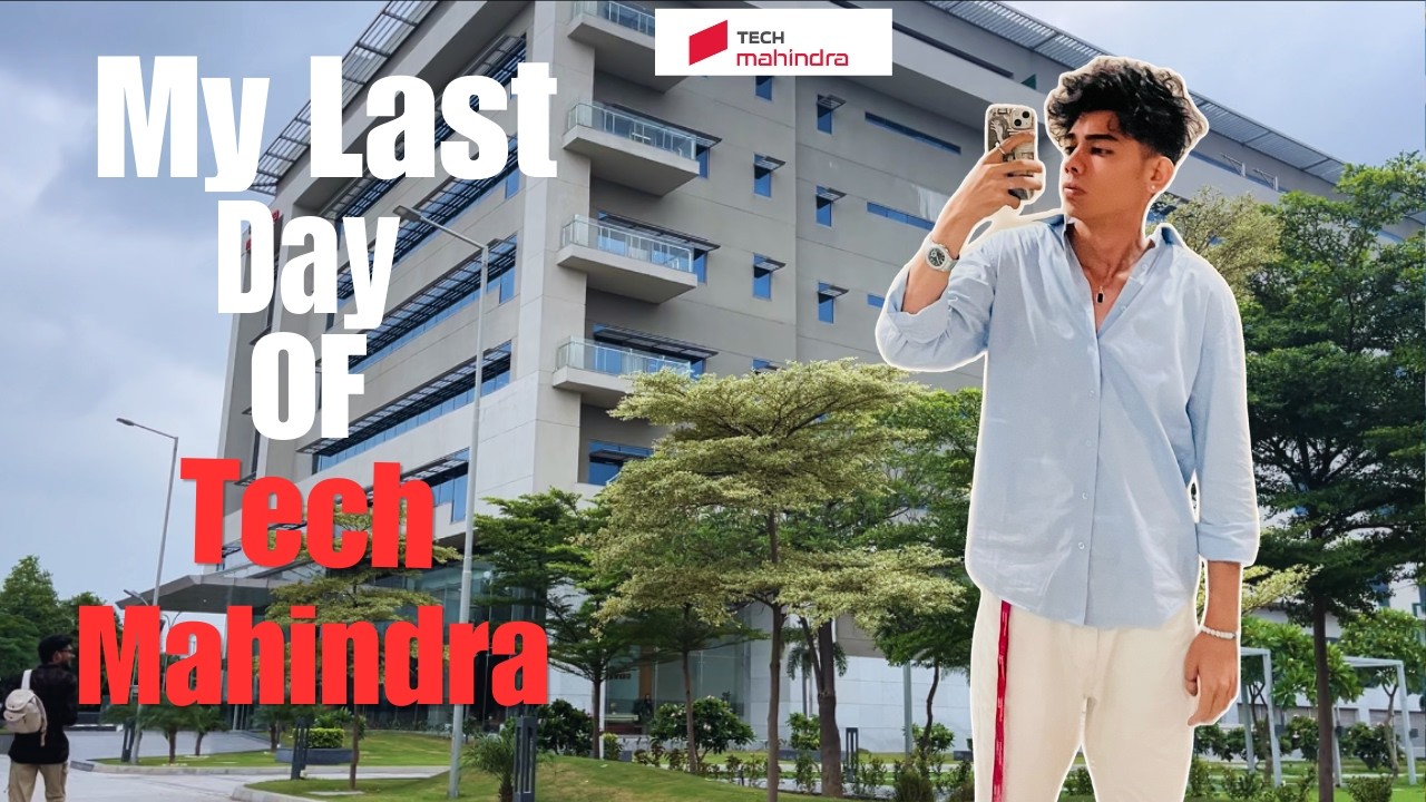 Last Day Of Tech Mahindra 🥲 I Good Bye Tech M !! I Noida NSEZ Sector 135
