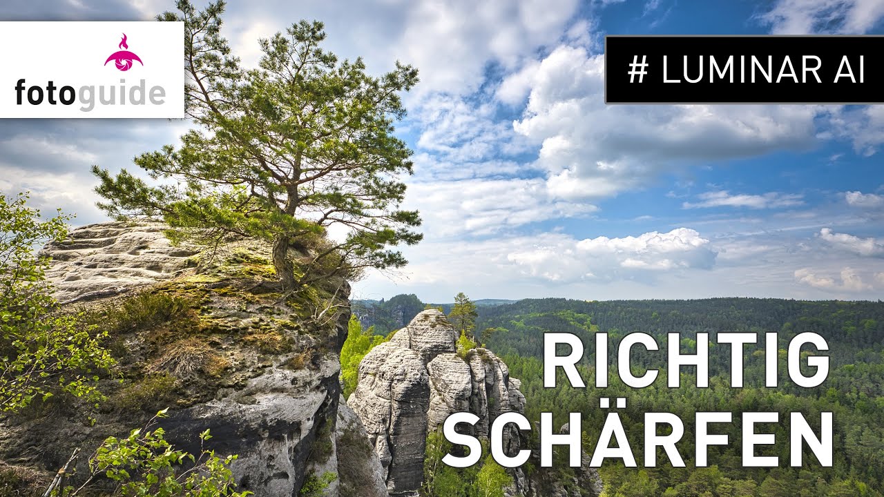 LUMINAR 4 und AI #: So schärfst du richtig