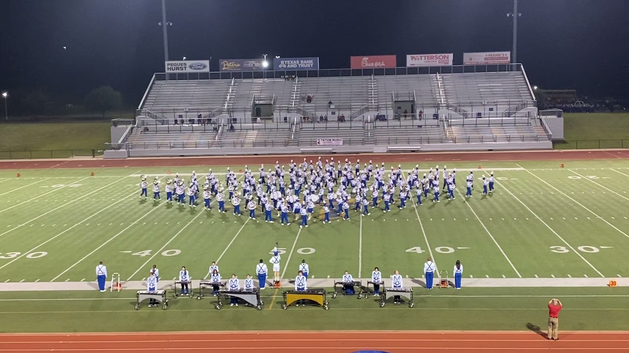 10/26/21 Lindale High School Band UIL State Military Marching Band Contest Finals