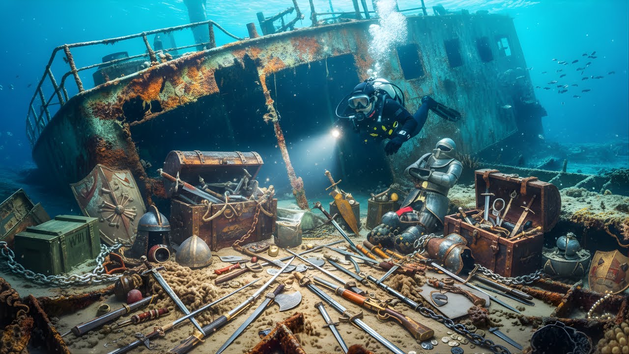$300 Million Treasure Recovery: Deep Sea Mission Uncovers Sunken WWII Supply Ship