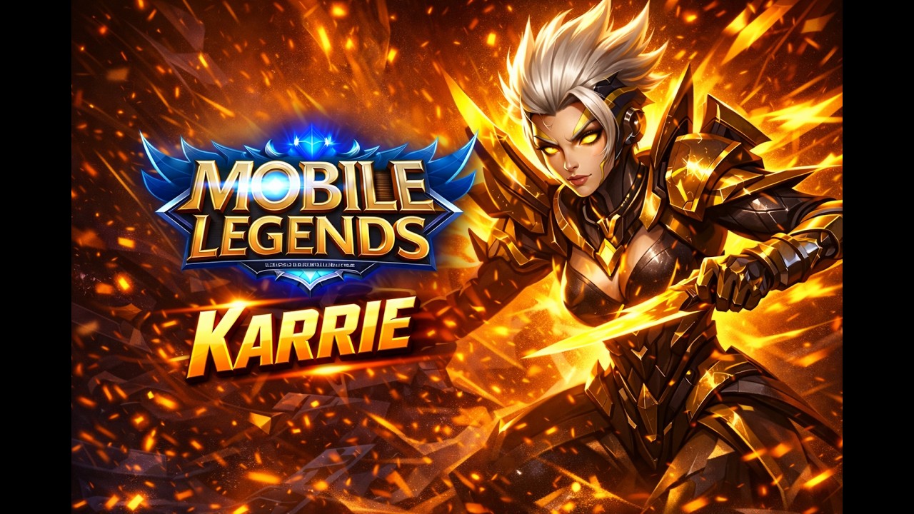 True Damage Karrie Bikin Tank Meleleh - Mobile Legends