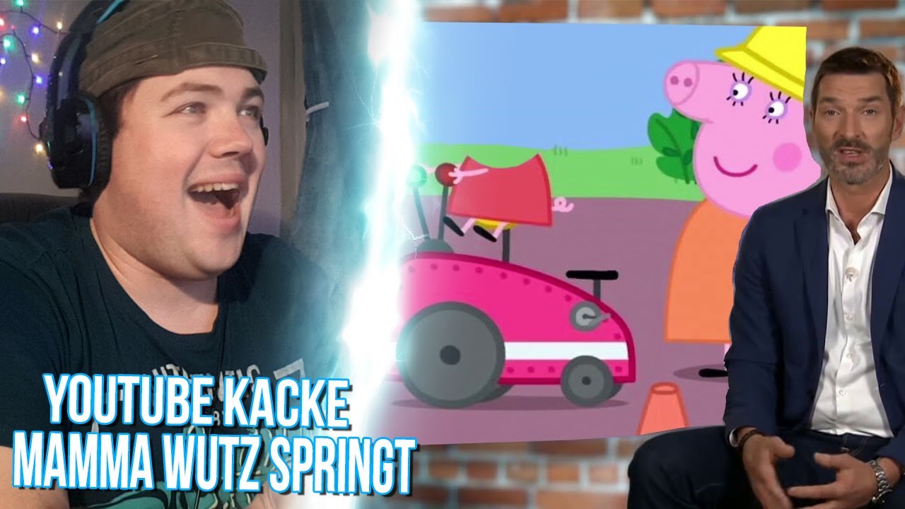 Mamma Wutz SPRINGT - Peppa Wutz YouTube Kacke | @HerrGrievous | REAKTION