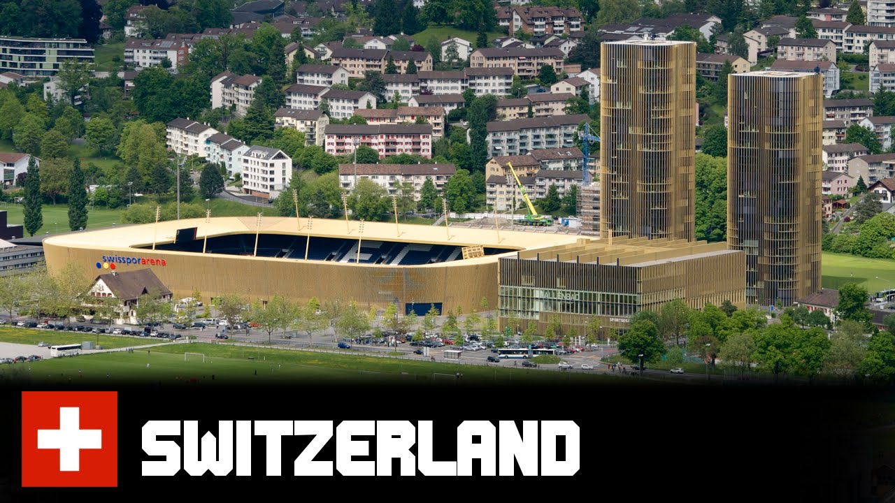 THE BEST STADIUMS IN SWITZERLAND | DIE BESTEN STADIEN IN DER SCHWEIZ | STADION | STADIUM