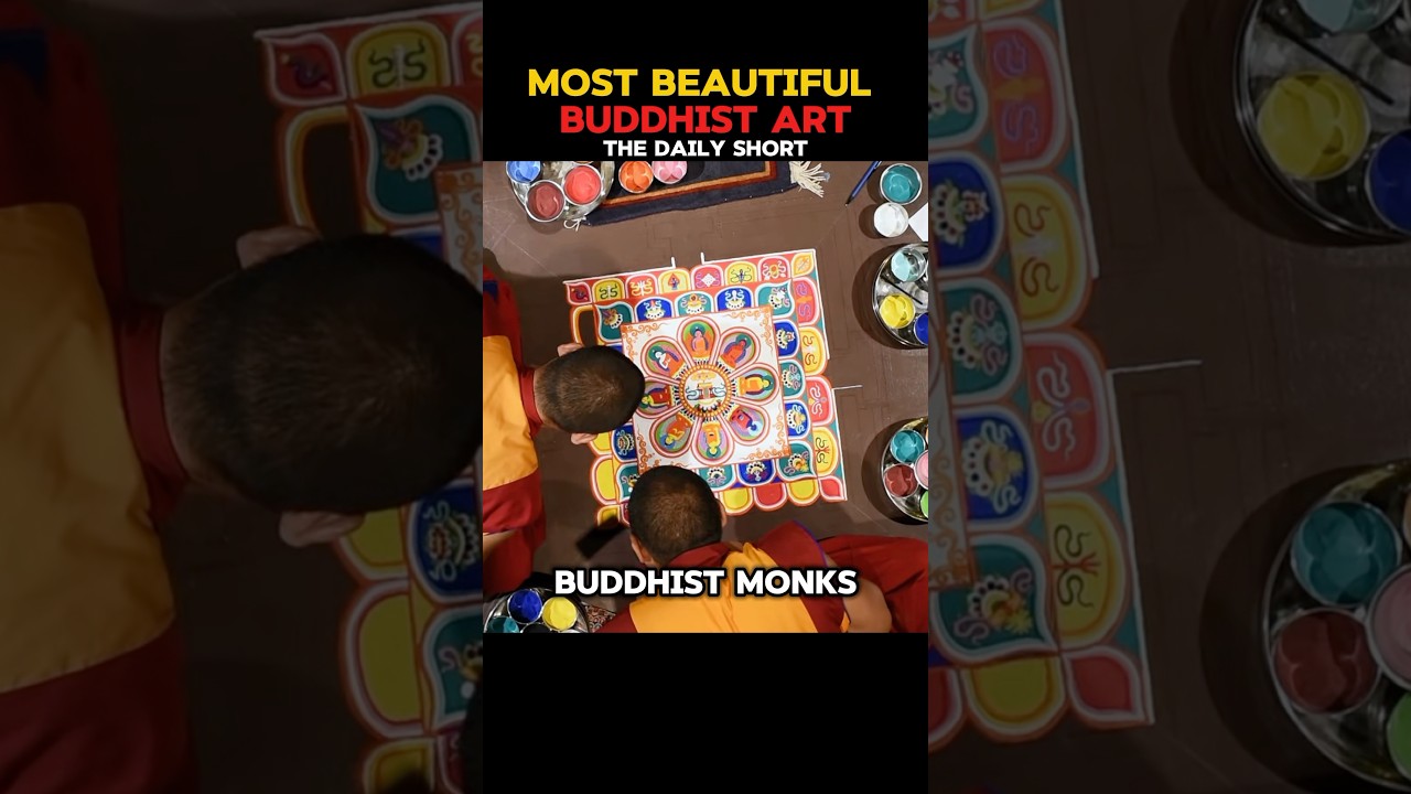 The Most Beautiful Buddhist Art! - The Sand Mandala