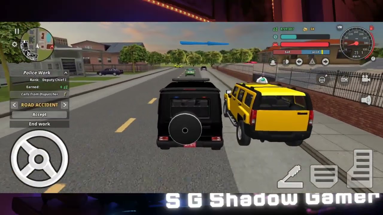 S G SHADOW GAMER Police Cop Simulator. Gang War (The Mission: Fall of Power)