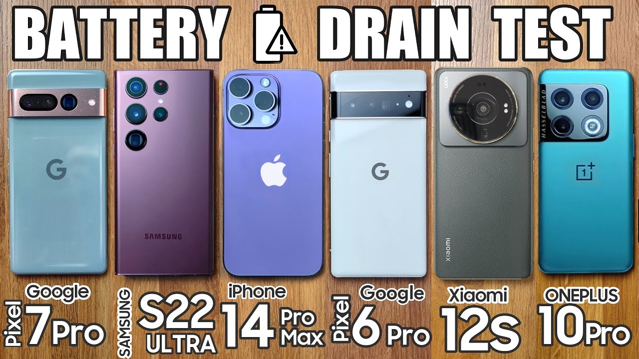 Google Pixel 7 Pro против Samsung S22 Ultra / iPhone 14 Pro Max / Xiaomi 12s Ultra &mdash; ТЕСТ НА РАЗР...