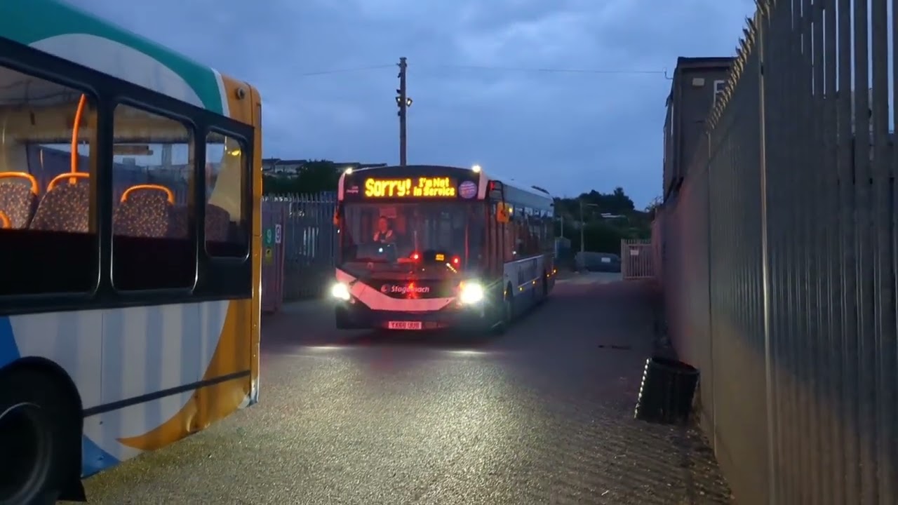 Buses at Littleham and Exmouth Bus yard with @Tylertransportandanimalfan!