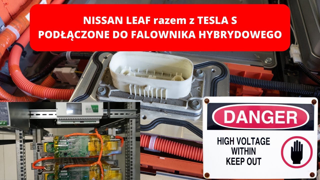 Nissan Leaf i Tesla S podłączone do SOFAR HYD15-KTL