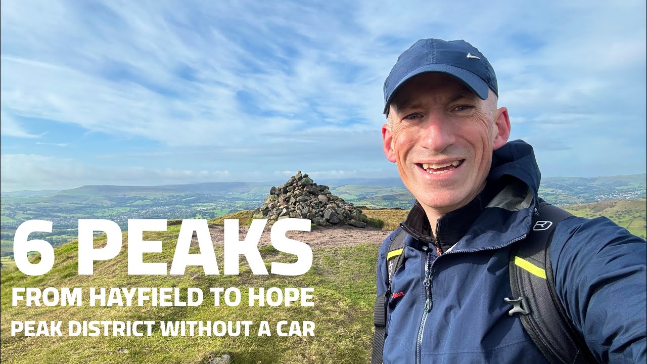 6 Peaks hike from Hayfield to Hope - Peak District without a car