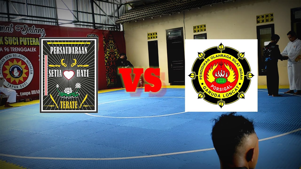 FINALL KEMBAR KELAS A PUTRA PSHT (MERAH) VS PORSIGAL (BIRU) SELEKSI PRAPORPROV PENCAK SILAT