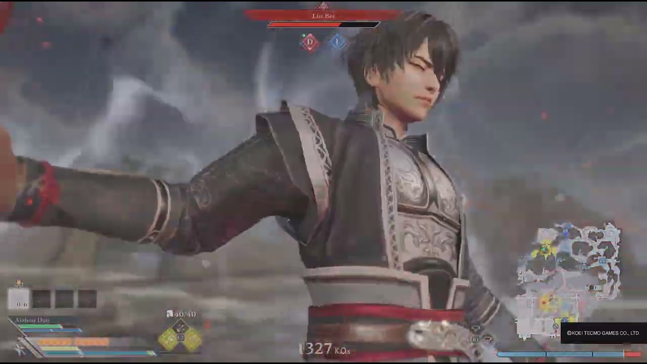 DYNASTY WARRIORS: ORIGINS Crescent Blade Lv8 Conquering Luan
