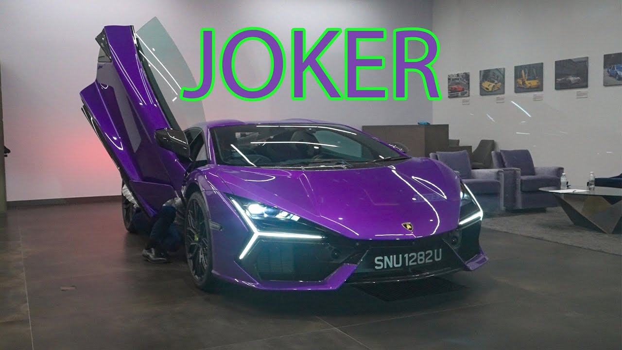 Joker Spec - Viola Pasifae Lamborghini Revuelto Collection
