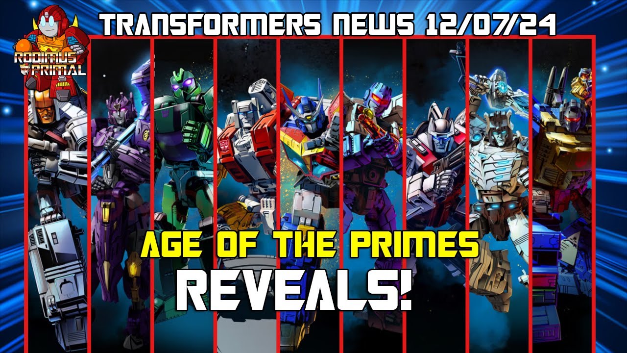 Cybertron Con 2024 Massive Age of Primes Reveals!