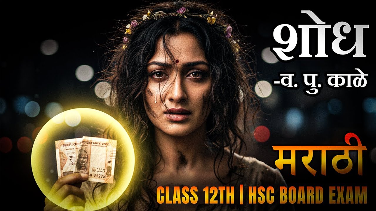 शोध - व. पु. काळे | Class12 Marathi | Maharashtra HSC Board 2026 | TestWizer Language