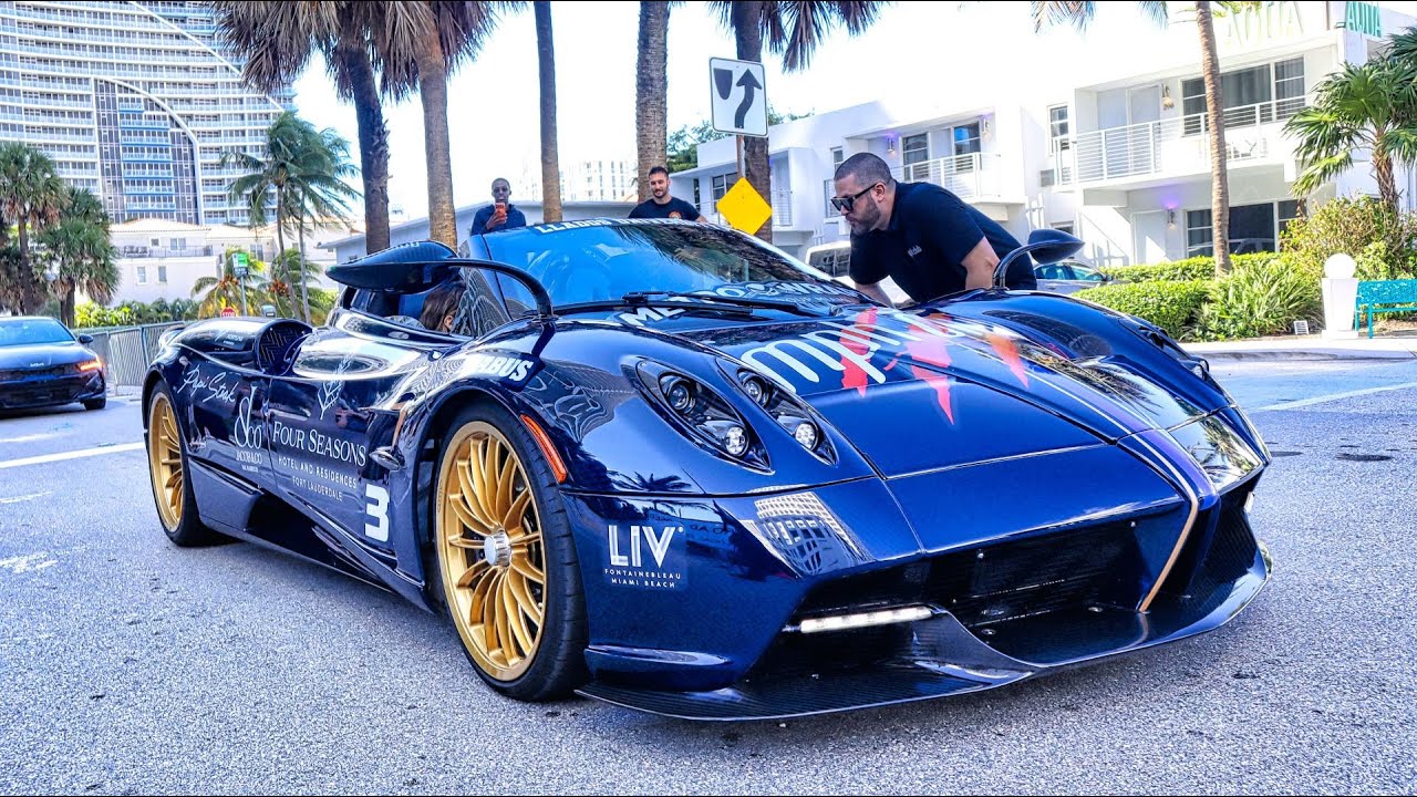 Pagani Huayra, Lamborghini Aventador SVJ, Ferrari 812 Competizione, McLaren SENNA - Compilation