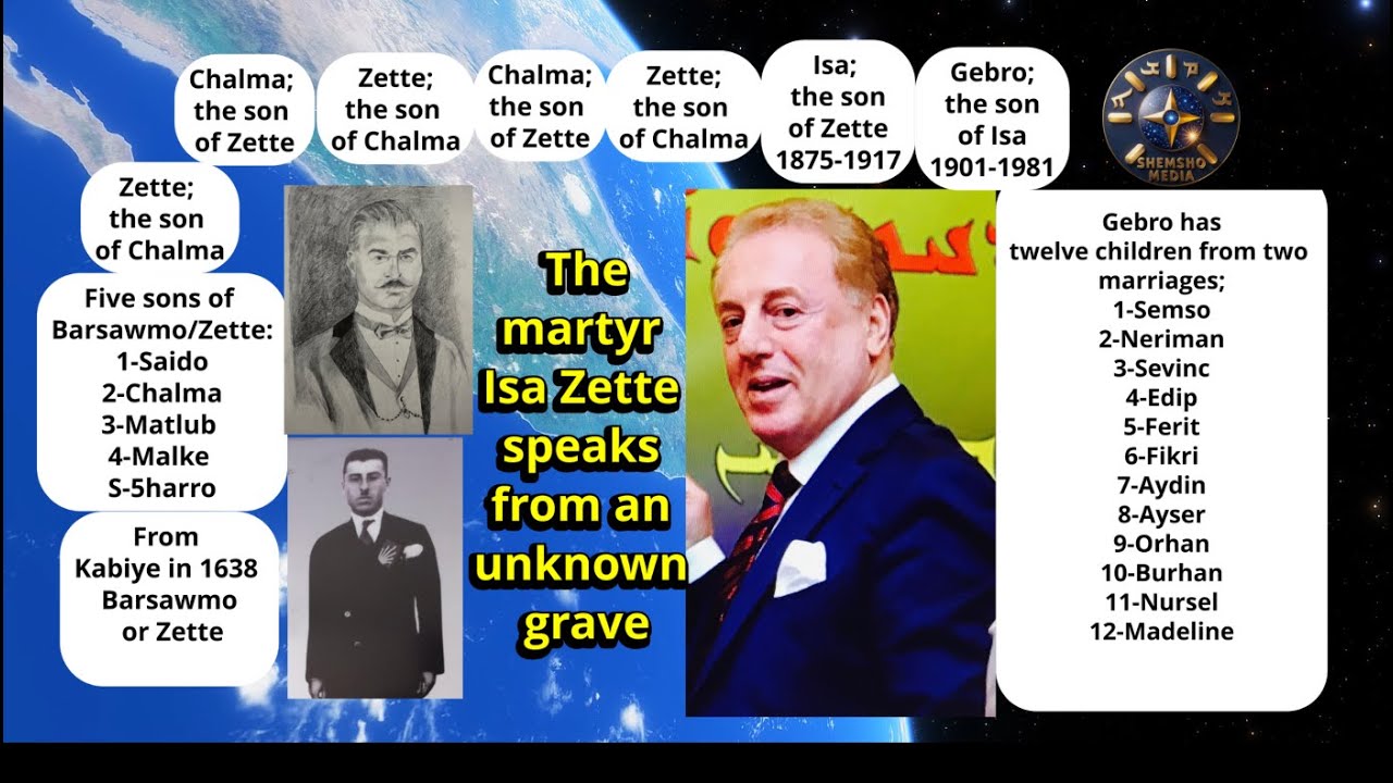 THE HISTORY OF THE ZETTE CHALMA FAMILY