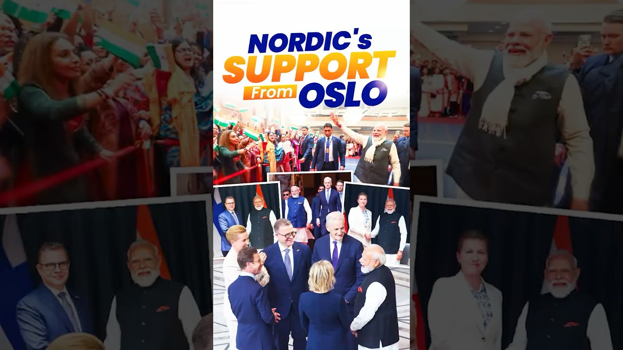 Highlights from Oslo as India-Nordic ties enter a new era | #shorts