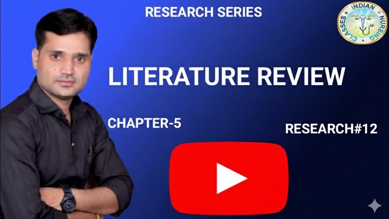 What is Literature Review? | Sources of Literature Review Explained/Nursing Research 