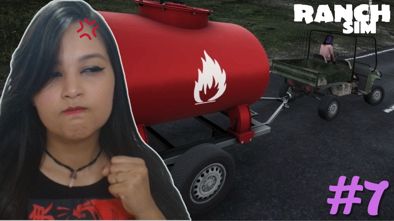 As MISSÕES do Velho: Quase Capotei o Trailer de COMBUSTÍVEL | Ranch Simulator - EP: 07